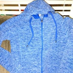 Women's GreenTea Heathered Blue Hoodie